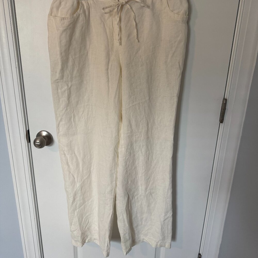 JM collection linen pants